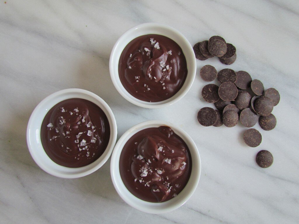 Chocolate Pudding with Sea Salt - Meatballs & Milkshakes