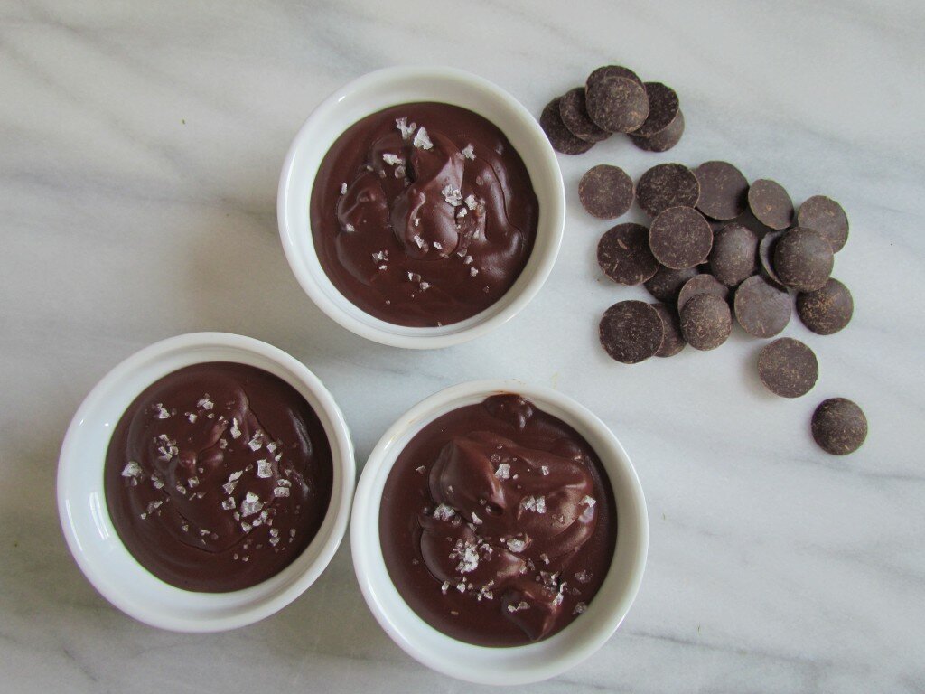 Chocolate Pudding with Sea Salt - Meatballs & Milkshakes