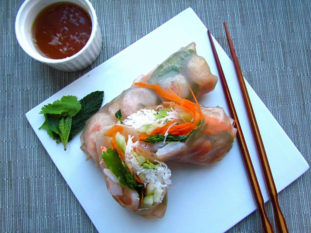 Vietnamese Summer Rolls - Meatballs &Milkshakes