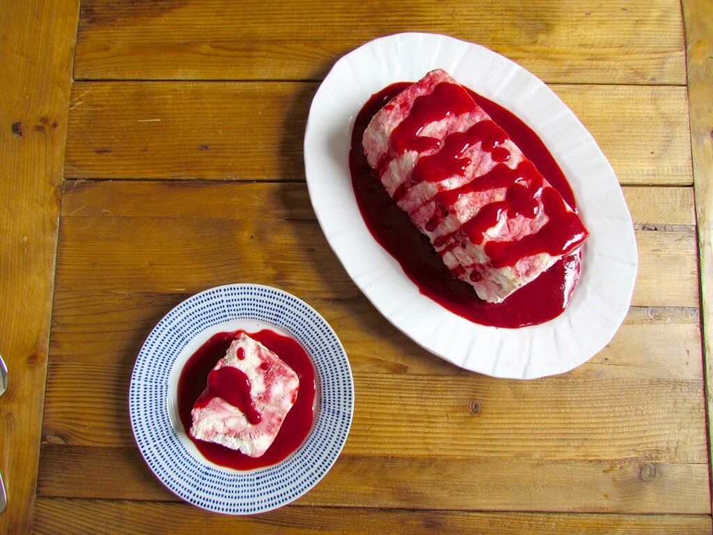 Plum Semifreddo - Meatballs & Milkshakes