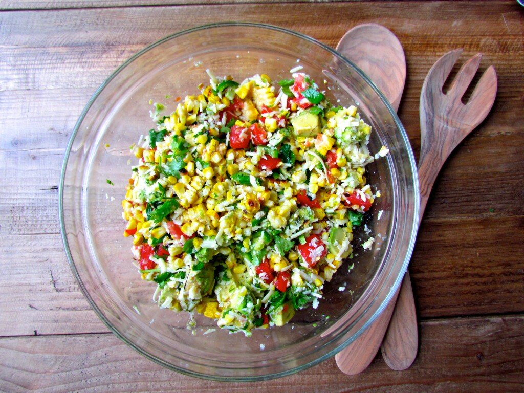 Mexican Corn Salad - Meatballs & Milkshakes