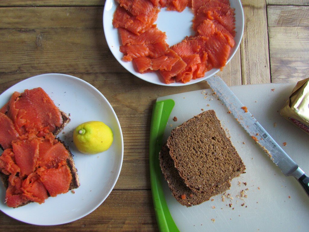 House Cured Salmon - Meatballs & Milkshakes